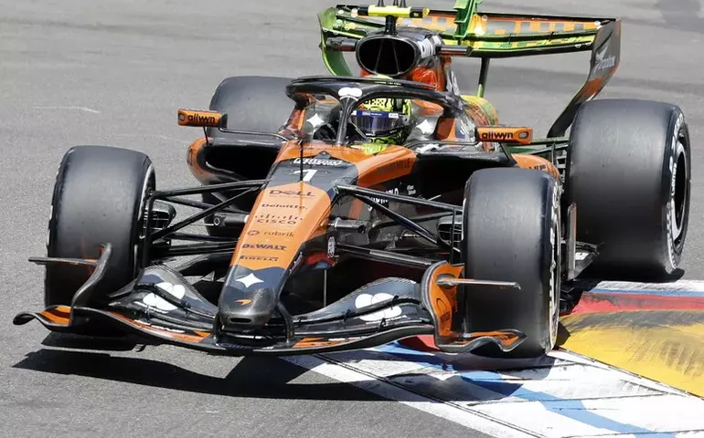 Norris supera Russell e comanda segundo treino livre na Espanha