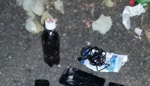objetos arremessado homem morto 