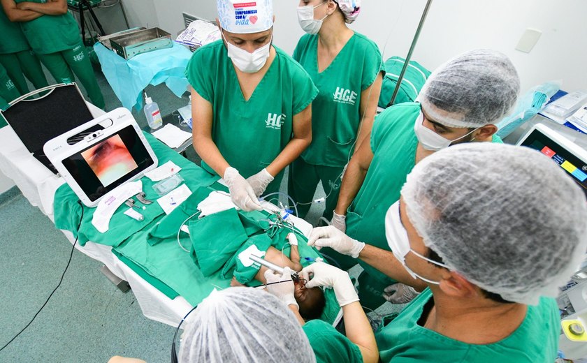 Bebês internados no HGE são beneficiados com exames especiais do Projeto Respirar