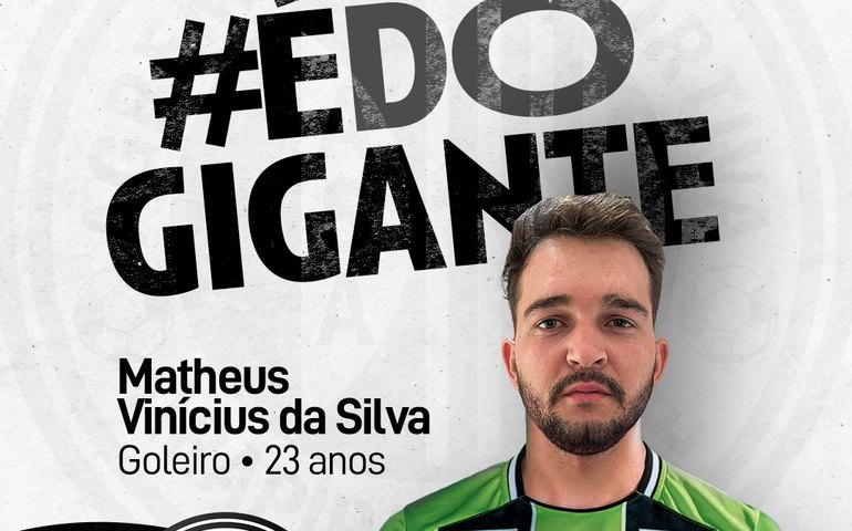 ASA anuncia goleiro jovem promessa para elenco 2024