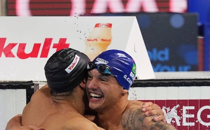 Guilherme Caribé fatura segunda prata no Mundial de piscina curta