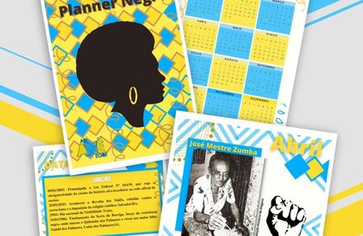 Calendário criado por alunos da Ufal homenageia personalidades negras