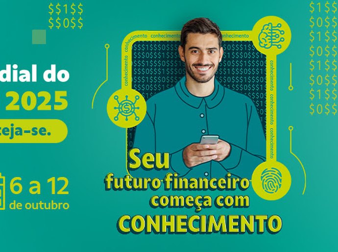 Com foco em educação financeira e segurança digital, Sicoob participa da Semana Mundial do Investidor 2025