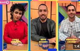 SEM CENSURA RECEBE LOULU GILBERTO, ARMANDO COLUSSI E ROBERTO ZAGURY