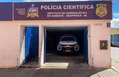Em um ano, Base do Instituto de Criminalística de Arapiraca realizou 556 exames periciais