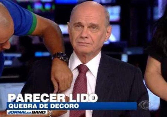 Equipe do ‘Jornal da Band’ se atrapalha e aparece com apresentadores ao vivo