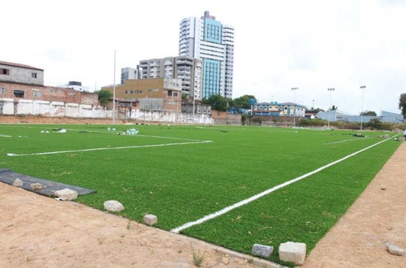 Estado entrega em janeiro ao Cepa campo de futebol e pista de atletismo modernos