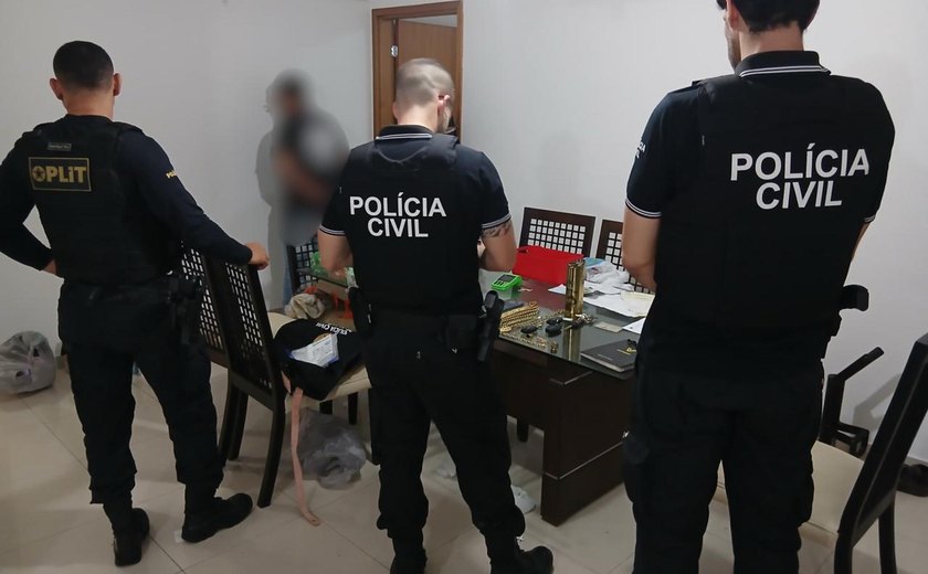 Polícia Civil desarticula esquema de agiotagem e extorsão em Alagoas﻿; suspeito foi preso em Maceió