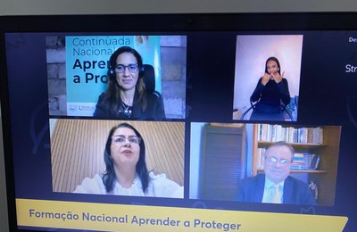 Secretária Roseane Vasconcelos participa de aula inaugural da formação Aprender a Proteger
