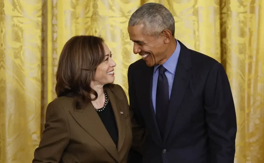 Eleições EUA: Barack Obama e Michelle anunciam apoio à candidatura de Kamala Harris