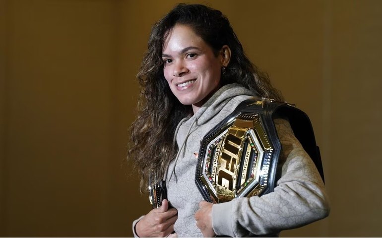 Amanda Nunes muda rotina por causa da filha e se vê pronta para impor domínio no UFC