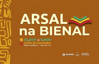 Arsal marca presença na 11ª Bienal do Livro com estande interativo, debates e programação educativa