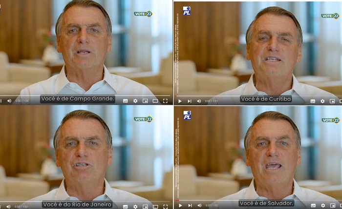Campanha de Bolsonaro aposta em série de vídeos endereçados a usuários de grandes cidades brasileiras