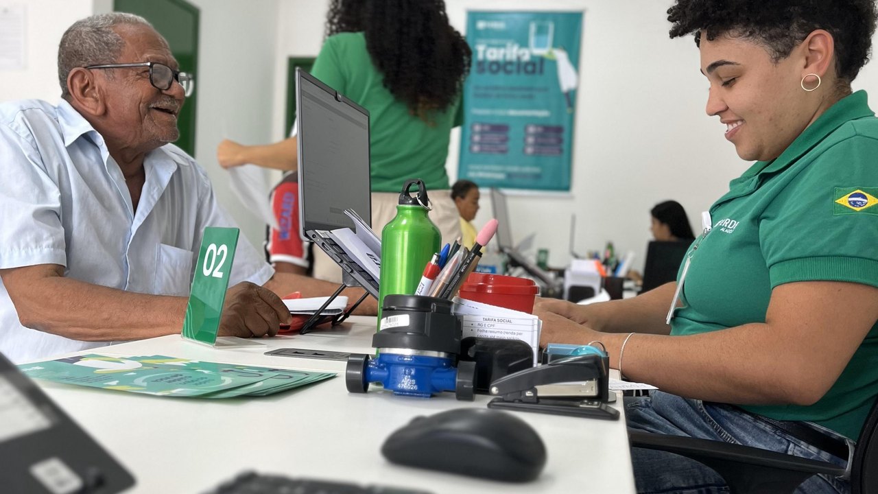 Mais Água Alagoas: Japaratinga recebe plantão da Tarifa Social nesta quarta