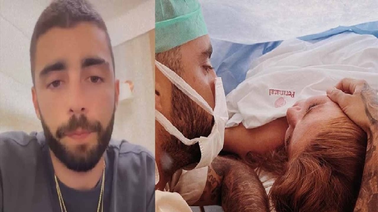 Recém nascida, filha de Pedro Scooby passa por nova cirurgia e surfista agradece