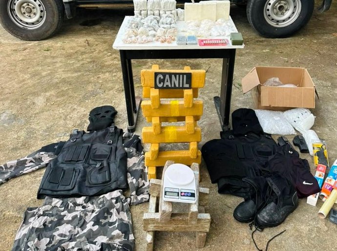 PM localiza depósito de drogas e apreende mais de 26 kg de entorpecentes em Arapiraca