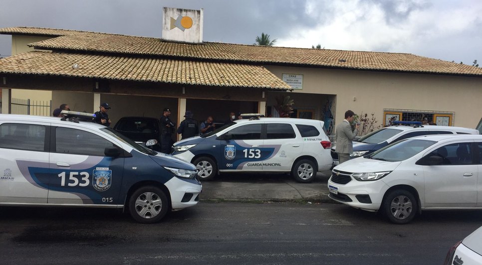 Famílias protestam e ocupam CRAS na Zona Norte de Aracaju / Foto: Foto: Aline Aragão/TV Atalaia