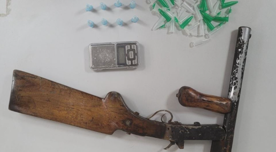 Suspeito de envolvimento em tráfico de drogas e homicídio é preso no município de Itabaiana / Foto: Foto: Polícia Civil/SE