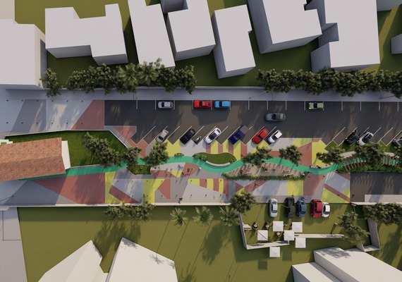 Prefeito JHC autoriza obra para implantar boulevard do Mirante São Gonçalo