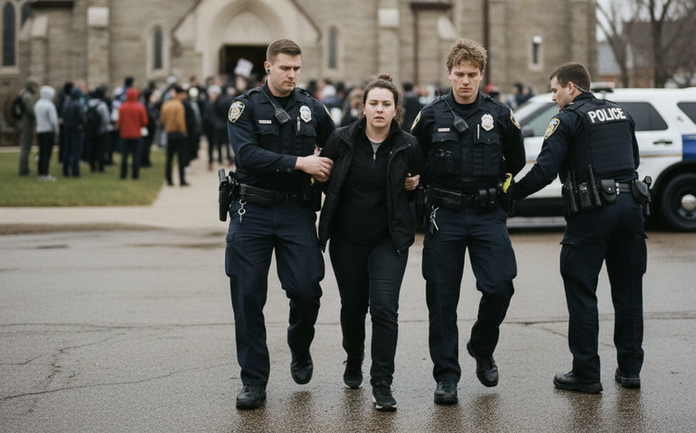 Três pessoas são presas após protesto em igreja liderada por agente do ICE em Minnesota