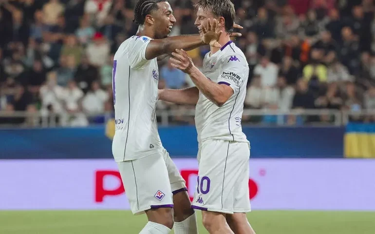 Fiorentina vence time ucraniano nos playoffs da Conference