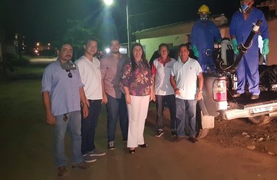 Em combate à dengue, Prefeitura de União envia carro fumacê para regiões de maior foco   