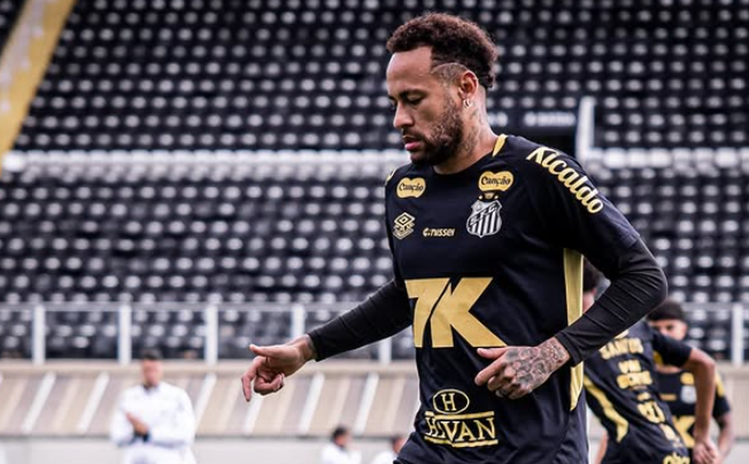 Neymar tem lesão muscular e desfalca o Santos no clássico com o São Paulo