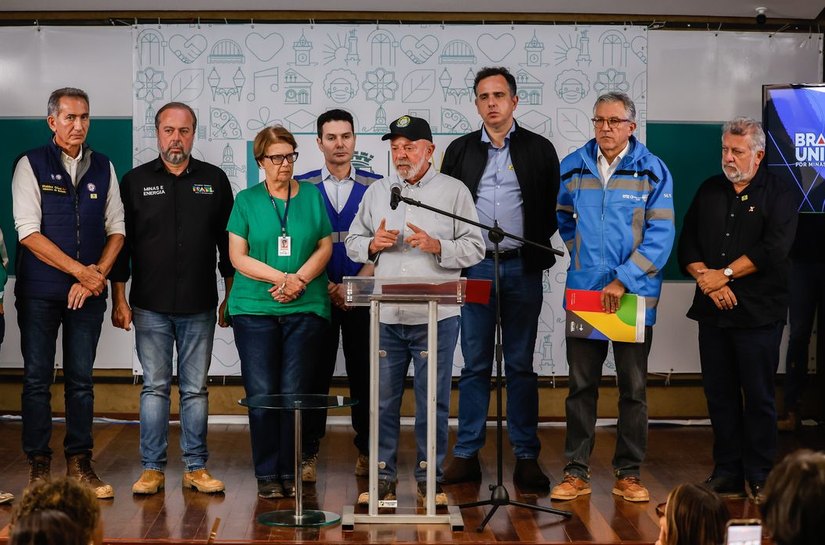 Financiamentos a desabrigados em Minas seguirão modelo do RS, diz Lula