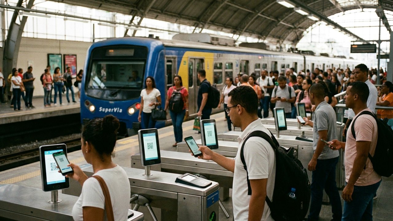 TrensRJ completa 100 dias com Pix disponível para pagamento; serviço chega a todas as estações