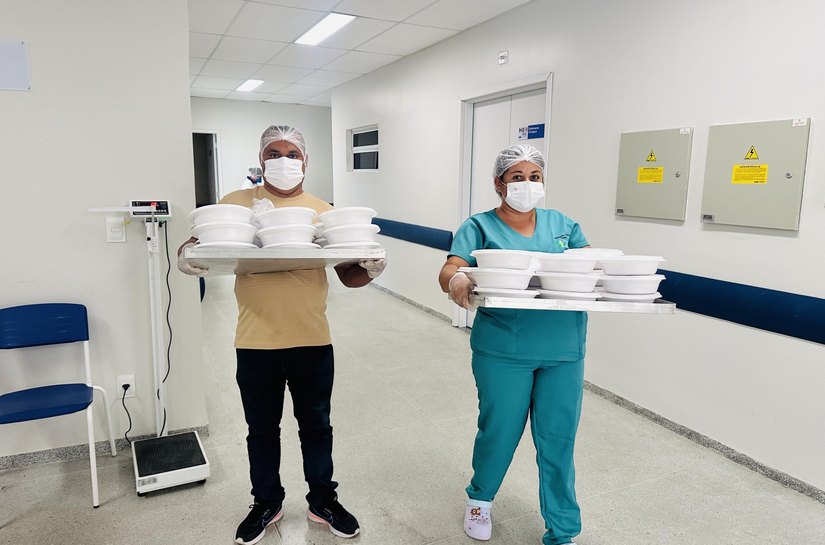 Hospital Regional de Palmeira dos Índios oferece nutrição adequada para pacientes com restrição alimentar