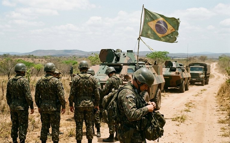 Brasil enfrenta pressões dos EUA que podem anteceder escalada militar, alerta analista