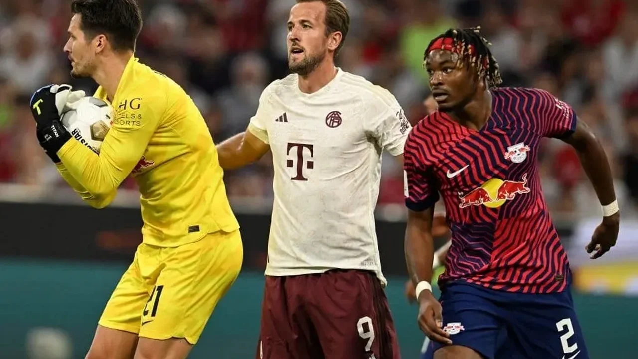 Bayern perde para o Leizpig na estreia de Harry Kane e fica com o vice da Supercopa da Alemanha