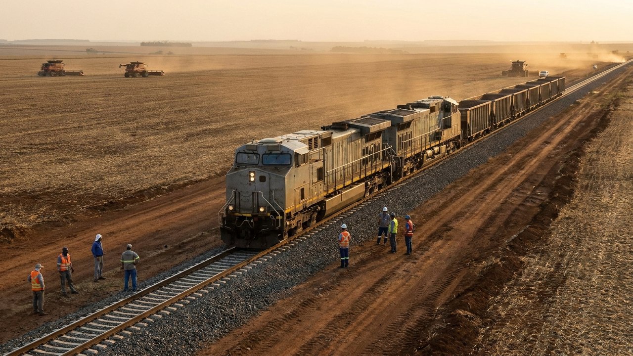 Rumo entrega primeira fase da Ferrovia Estadual de MT e terminal na BR-070