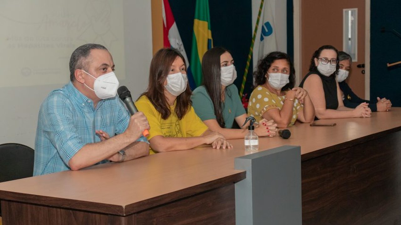 Saúde de Maceió promove seminário sobre hepatites virais em alusão à campanha Julho Amarelo