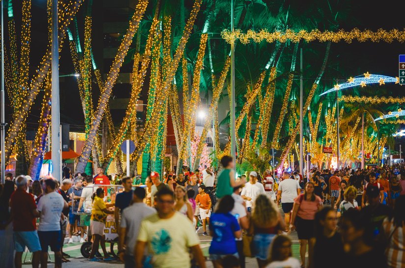 Iluminação cênica do Natal de Todos Nós segue até sexta (15)