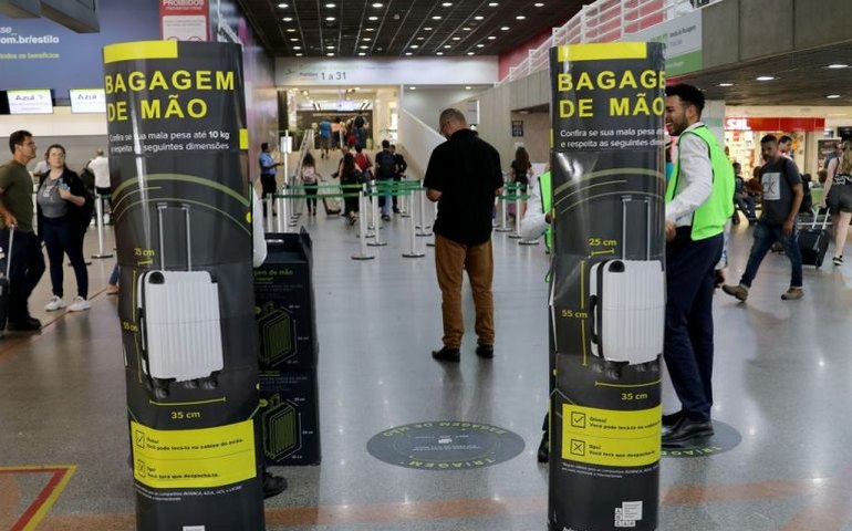 Câmara pode discutir o projeto da bagagem de mão e propostas de segurança pública