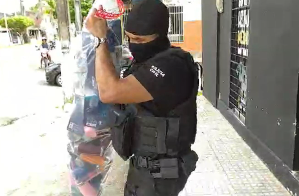LAVAGEM DE DINHEIRO / Foto: Reprodução: Foto SSP