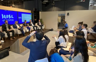 Secretário do Meio Ambiente e dos Recursos Hídricos denuncia Braskem na COP28
