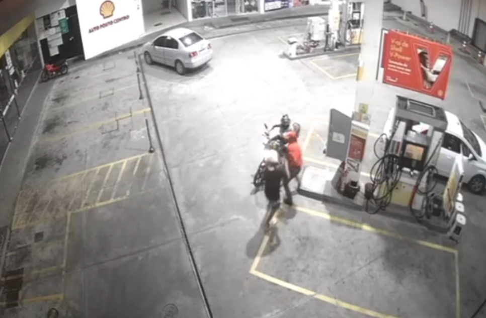Roubo Posto de Gasolina / Foto: Reprodução: Foto SSP
