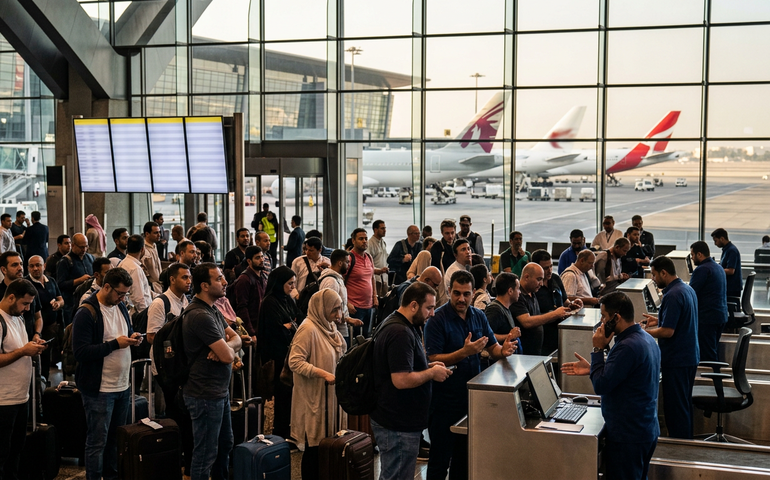 Empresas aéreas cancelam voos após ataques entre EUA e Irã