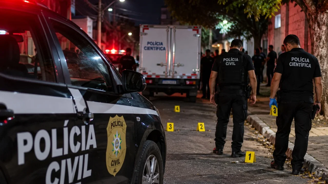 Homem é morto a tiros e outro fica ferido em ataque criminoso no bairro de Jaraguá