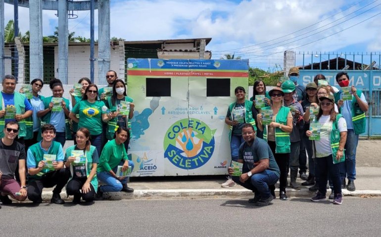 Desenvolvimento Sustentável instala Ponto de Entrega Voluntária no bairro do Antares