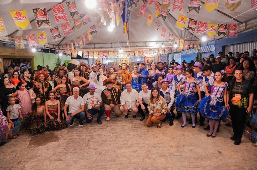 Prefeito Luciano Barbosa destaca participação da juventude nos arraiás comunitários