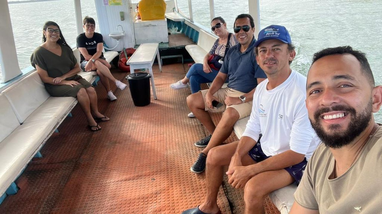 Representantes de operadora de turismo de Portugal conhecem destino Penedo