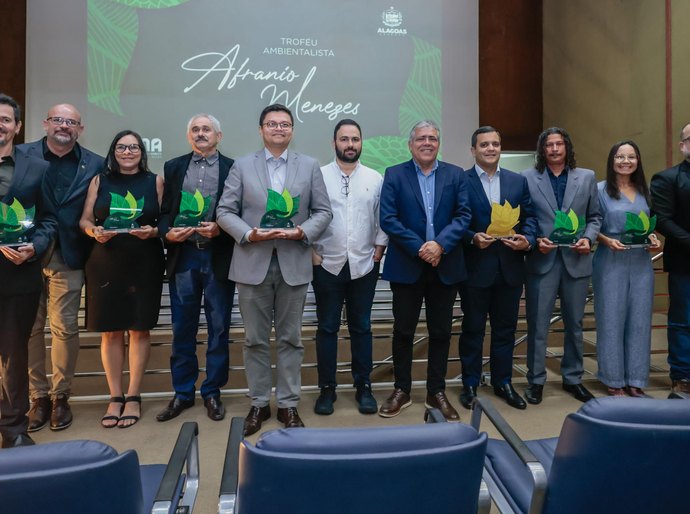 3ª edição do Prêmio Afrânio Menezes enaltece ações ambientais em Alagoas