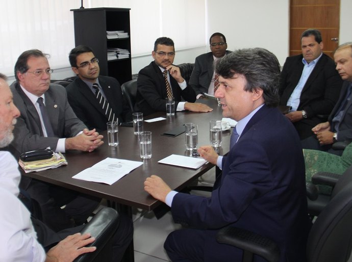 Nova diretoria da Almagis visita a Corregedoria-Geral da Justiça