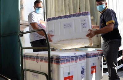 Alagoas recebe mais 57.330 doses da vacina Pfizer