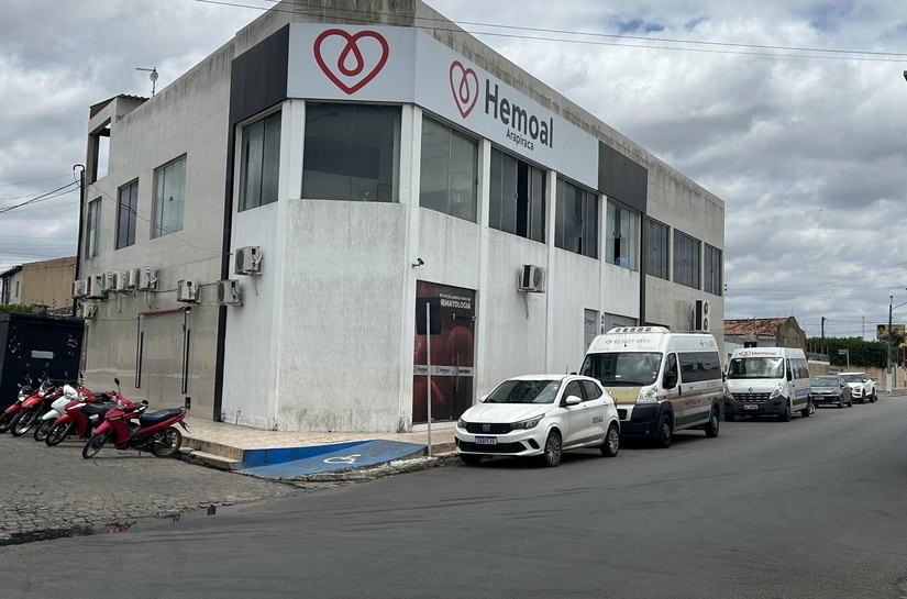 Hemoal Arapiraca estará em manutenção predial neste sábado (8) e não abrirá para coletar sangue
