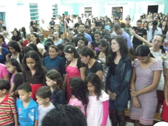 Estudo da palavra durante o feriadão na AD em Girau