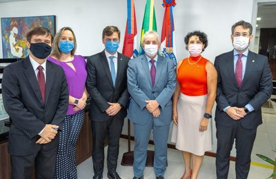 Diretoria da OAB/AL leva demandas às presidências do TRT/AL e do Tribunal de Justiça